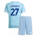 Juventus Andrea Cambiaso #27 Bortedraktsett Barn 2025-26 Korte ermer (+ Korte bukser)